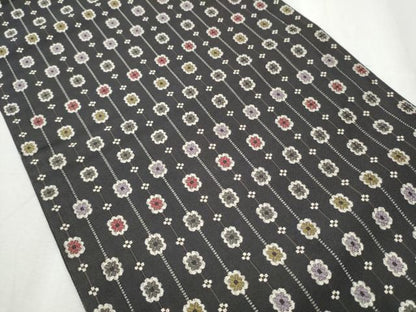 平和屋着物●こむさでもーど・COMME CA DU MODE 六通柄袋帯 舞花文 正絹 逸品 CABD0550hy
