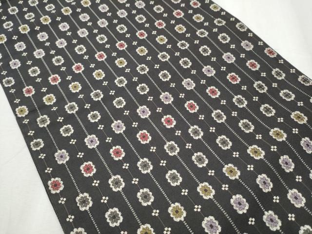 平和屋着物●こむさでもーど・COMME CA DU MODE 六通柄袋帯 舞花文 正絹 逸品 CABD0550hy