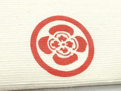 平和屋着物●九寸開き名古屋帯　紬地　箔散らし　金彩　正絹　逸品　CABD0578hy