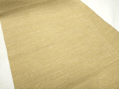 平和屋着物●全通柄　九寸名古屋帯　霞文　お召縮緬　正絹　逸品　CABD0670hy