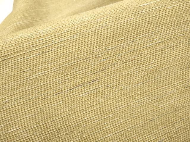 平和屋着物●全通柄　九寸名古屋帯　霞文　お召縮緬　正絹　逸品　CABD0670hy
