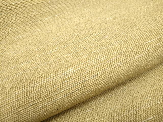 平和屋着物●全通柄　九寸名古屋帯　霞文　お召縮緬　正絹　逸品　CABD0670hy