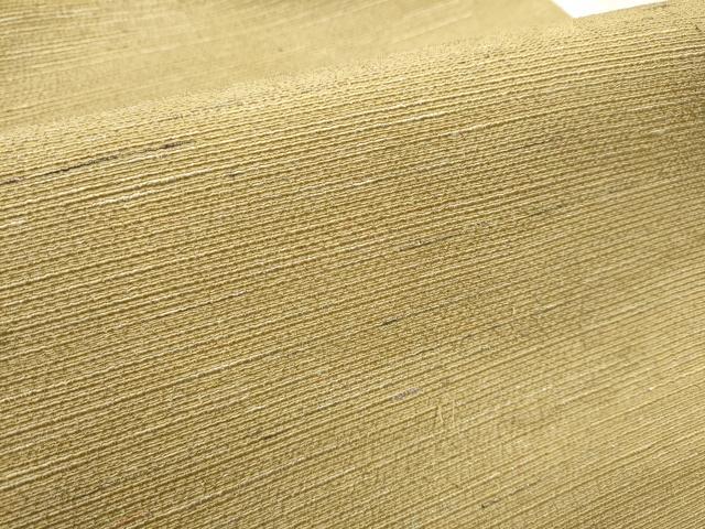 平和屋着物●全通柄　九寸名古屋帯　霞文　お召縮緬　正絹　逸品　CABD0670hy