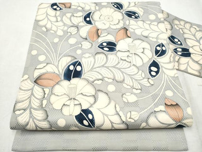 平和屋着物●九寸名古屋帯　辻が花　正絹　逸品　CABD0740hy