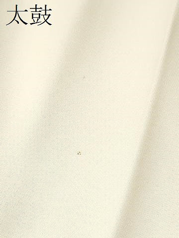 平和屋着物●塩瀬　九寸名古屋帯　ろうけつ染　枝花文　正絹　逸品　CABD0766hy