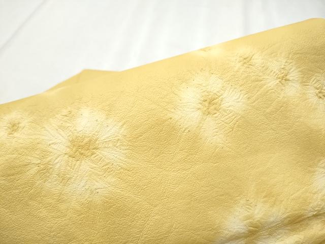 平和屋着物●九寸名古屋帯　紙布　蜘蛛絞り　CABD0785hy