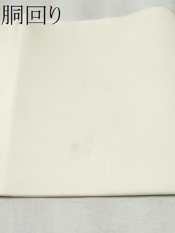 平和屋着物●塩瀬　九寸名古屋帯　切嵌　亀甲文　正絹　逸品　CABD0791hy