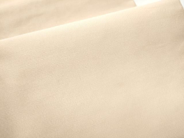 平和屋着物●爪掻き本綴れ　八寸名古屋帯　色無地　雄黄色　正絹　逸品　CABD0799hy