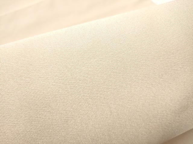 平和屋着物●爪掻き本綴れ　八寸名古屋帯　色無地　雄黄色　正絹　逸品　CABD0799hy