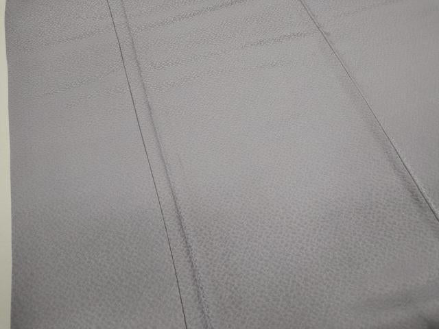平和屋着物■上質な色無地　薄鼠色　正絹　逸品　CABD1164ze
