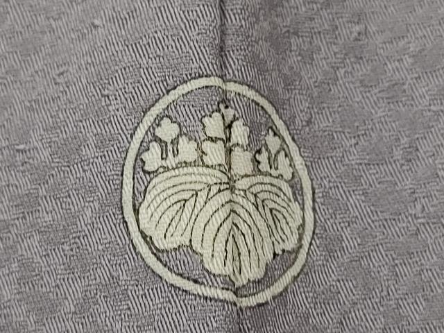 平和屋着物■上質な色無地　薄鼠色　正絹　逸品　CABD1164ze