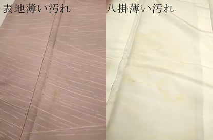 平和屋着物■上質な小紋　吉祥文　暈し染め　正絹　逸品　CABD1165ze