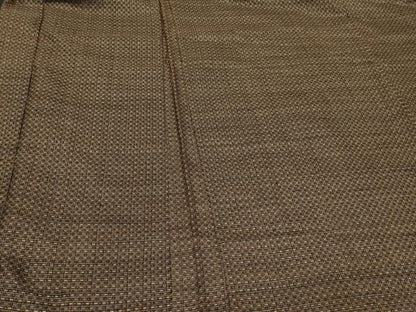 平和屋着物＃長羽織 絣文様 正絹 逸品 CABD1216in