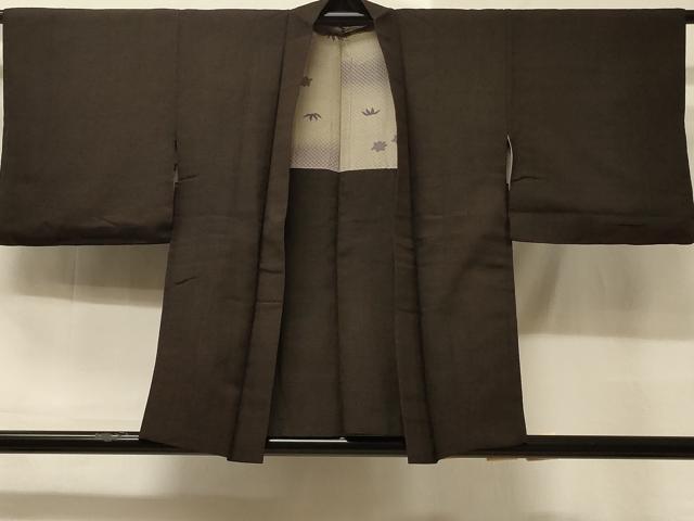 平和屋着物＃羽織 紬地 横段文 正絹 逸品 CABD1224in