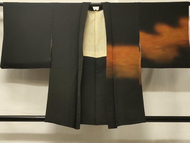 平和屋着物＃羽織　霞文　暈し染め　正絹　逸品　CABD7925in 平和屋着物▽訪問着 霞文 暈し染め 金通し地 正絹 逸品