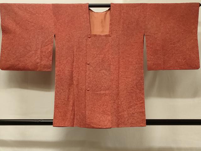 平和屋着物＃道行コート　霞文　正絹　逸品　CABD1398in