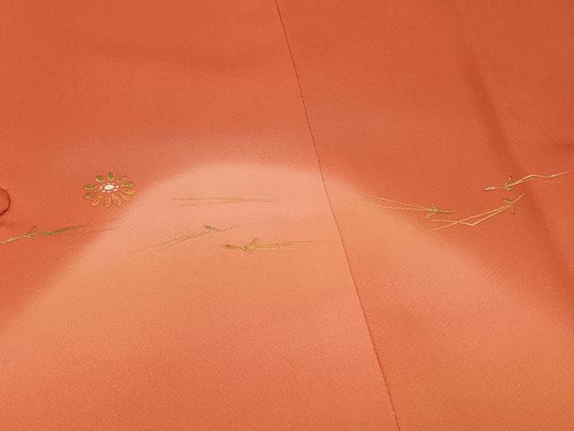 平和屋着物＃道行コート　刺繍　花籠文　暈し染め　金彩　正絹　逸品　未使用　CABD1399in