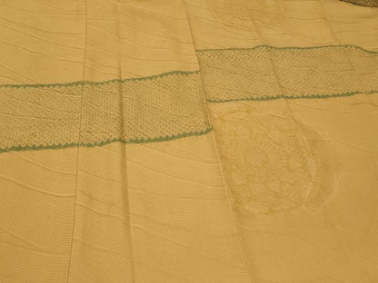平和屋着物＃道行コート　絞り　横段花文　正絹　逸品　CABD1511in