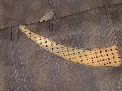 平和屋着物＃道行コート　幾何学文様　暈し染め　さが美扱い　正絹　逸品　CABD1521in