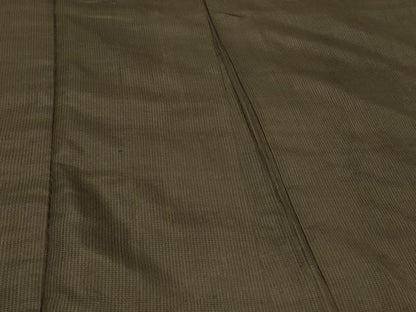 平和屋着物＃男性　長羽織　紬地　霞文　正絹　逸品　CABD1577in