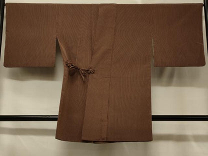 平和屋着物＃道中着 縞 正絹 逸品 CABD1590in