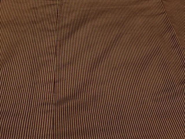 平和屋着物＃道中着 縞 正絹 逸品 CABD1590in