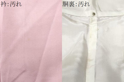 平和屋着物■上質な小紋 霞文 金銀糸 正絹 逸品 CABD1824fb