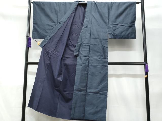 平和屋着物■男性　紬　アンサンブル　正絹　逸品　CABD1851fb