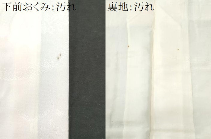 平和屋着物■長襦袢　袷　草花地紋　暈し染め　正絹　逸品　CABD1835fb