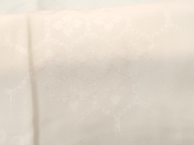 平和屋着物■長襦袢　袷　草花地紋　暈し染め　正絹　逸品　CABD1835fb