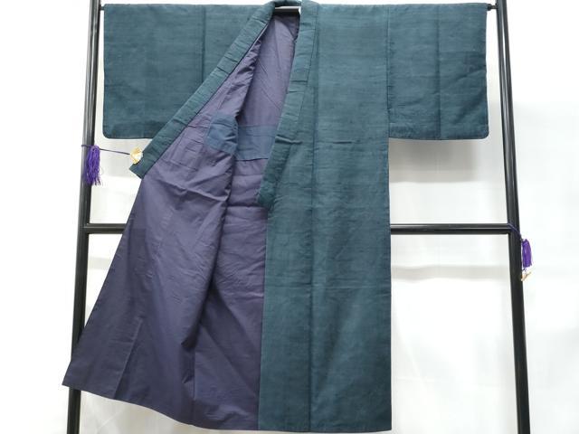 平和屋着物■男性　紬　霞文　正絹　逸品　CABD1840fb