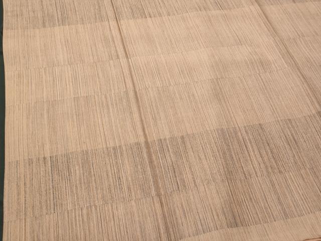 平和屋着物■上質な小紋 横段文 正絹 逸品 CABD1872fb