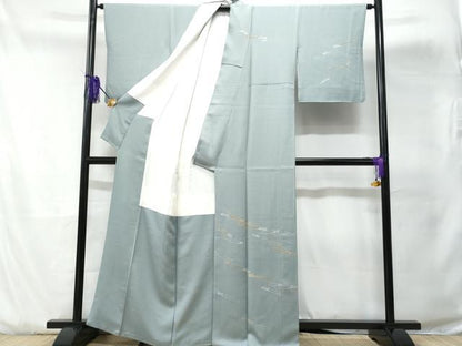 平和屋着物■訪問着 幾何学文 金彩 正絹 逸品 CABD1974fb