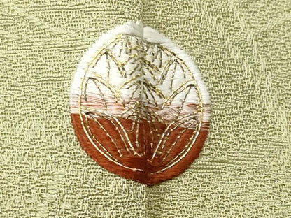 平和屋着物■豪華色留袖　立波溢れ松葉　暈し染め　金彩　正絹　逸品　CABD2000fb