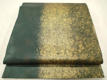 平和屋着物◎六通柄袋帯 箔あそび 引箔 正絹 逸品 CABD2117qe