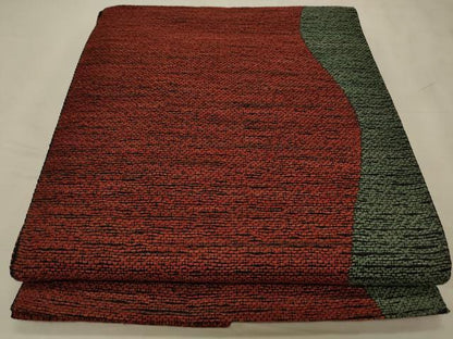 平和屋着物◎全通柄八寸名古屋帯　抽象文様　正絹　逸品　CABD2143qe
