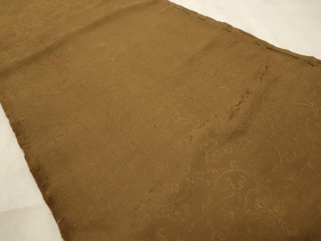 平和屋着物◎両面 全通柄袋帯 花唐草文 正絹 逸品 CABD2201qe