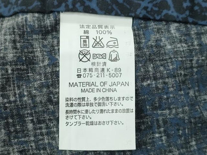 平和屋着物∴夏物　浴衣　草花文　綿　逸品　未使用　CABD2417ng