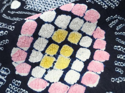 平和屋着物∴夏物 浴衣 有松鳴海絞り 紫陽花 綿 逸品 未使用 CABD2424ng