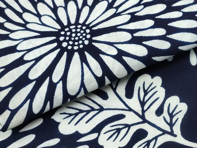 平和屋着物∴夏物 浴衣 菊文 綿 逸品 CABD2483ng