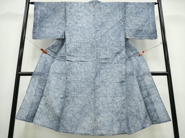 平和屋着物∴夏物 男性 浴衣 有松鳴海絞り 三浦絞り 綿 逸品 CABD2495ng