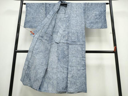 平和屋着物∴夏物 男性 浴衣 有松鳴海絞り 三浦絞り 綿 逸品 CABD2495ng