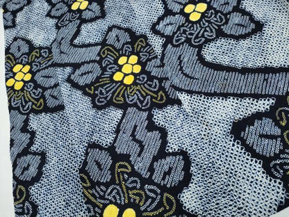 平和屋着物∴夏物 浴衣 有松鳴海絞り 乱菊 流水文 綿 逸品 CABD2496ng