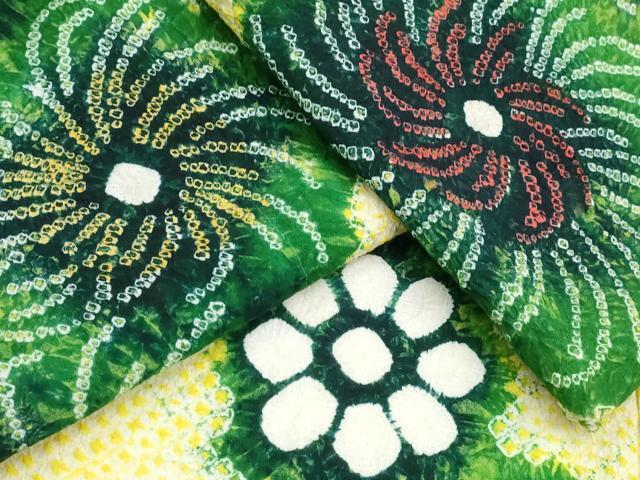 平和屋着物∴夏物 浴衣 有松鳴海絞り ねじ花文 綿 逸品 CABD2500ng