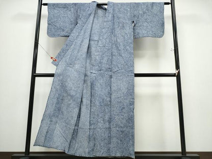 平和屋着物∴夏物　浴衣　有松鳴海絞り　三浦絞り　綿　逸品　CABD2518ng