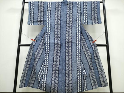 平和屋着物∴夏物　浴衣　枝葉間道　CABD2522ng
