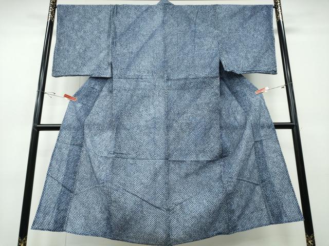 平和屋着物∴夏物 男性 浴衣 有松鳴海絞り 三浦絞り 綿 逸品 CABD2557ng