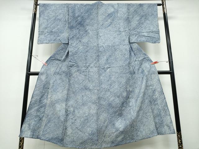 平和屋着物∴夏物 男性 浴衣 有松鳴海絞り 三浦絞り 綿 逸品 CABD2567ng