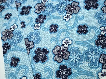 平和屋着物∴夏物 浴衣 花唐草文 綿 逸品 CABD2588ng
