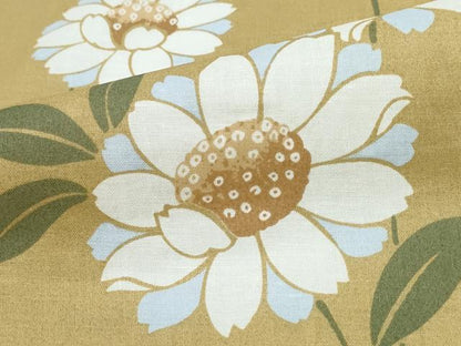 平和屋着物∴夏物 浴衣 草花文 綿 逸品 未使用 CABD2606ng